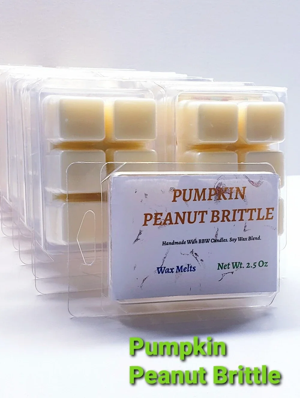 PUMPKIN PEANUT BRITTLE-Bath & Body Works Candle Wax Melts- $8 per pack